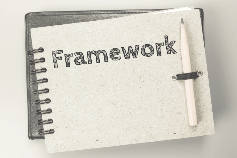 Image of a business framework document