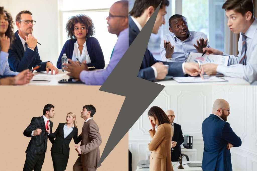 Managing team conflict in professional settings.